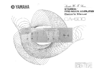 Yamaha CA-600-Owners-Manual